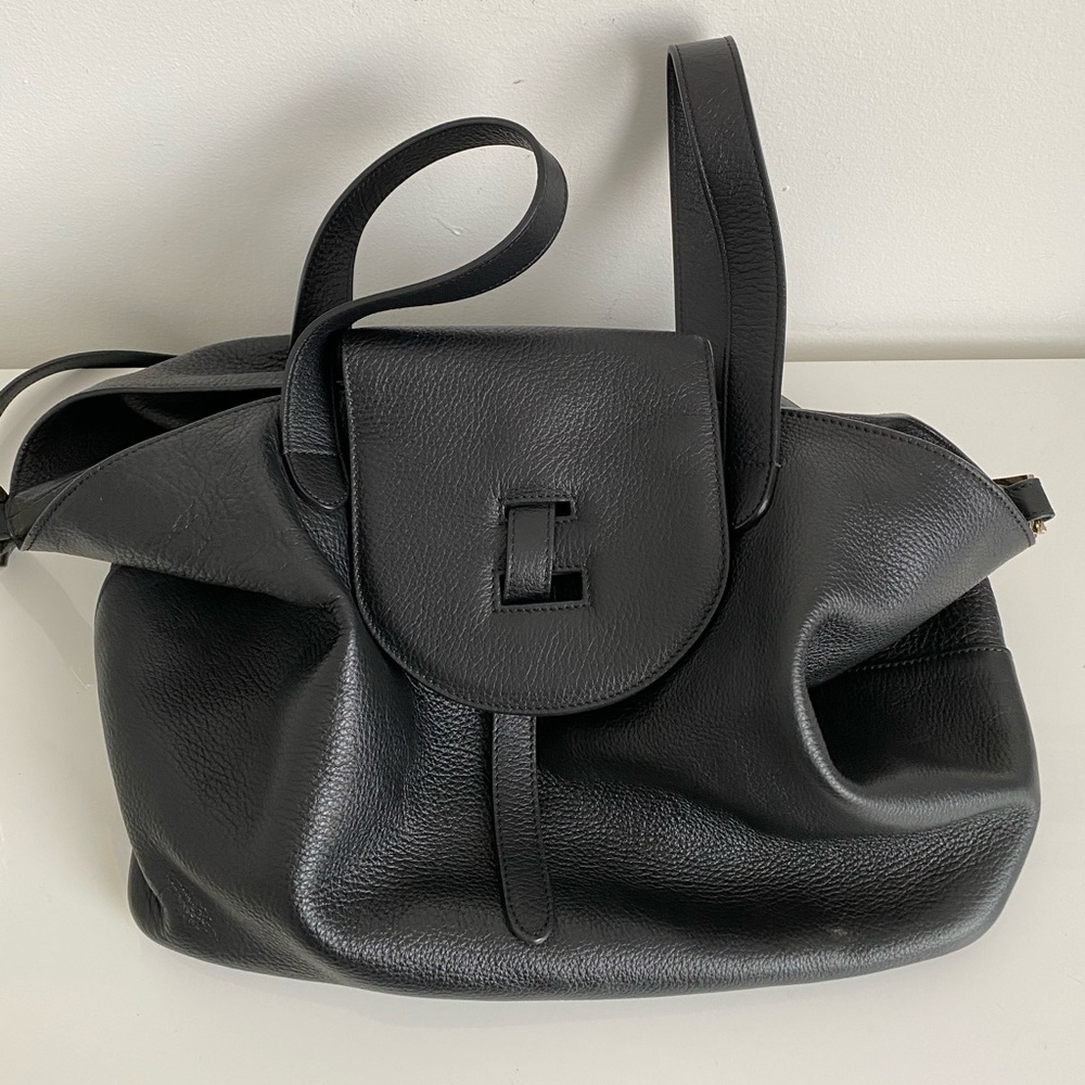 Meli Melo Black Leather Handbag